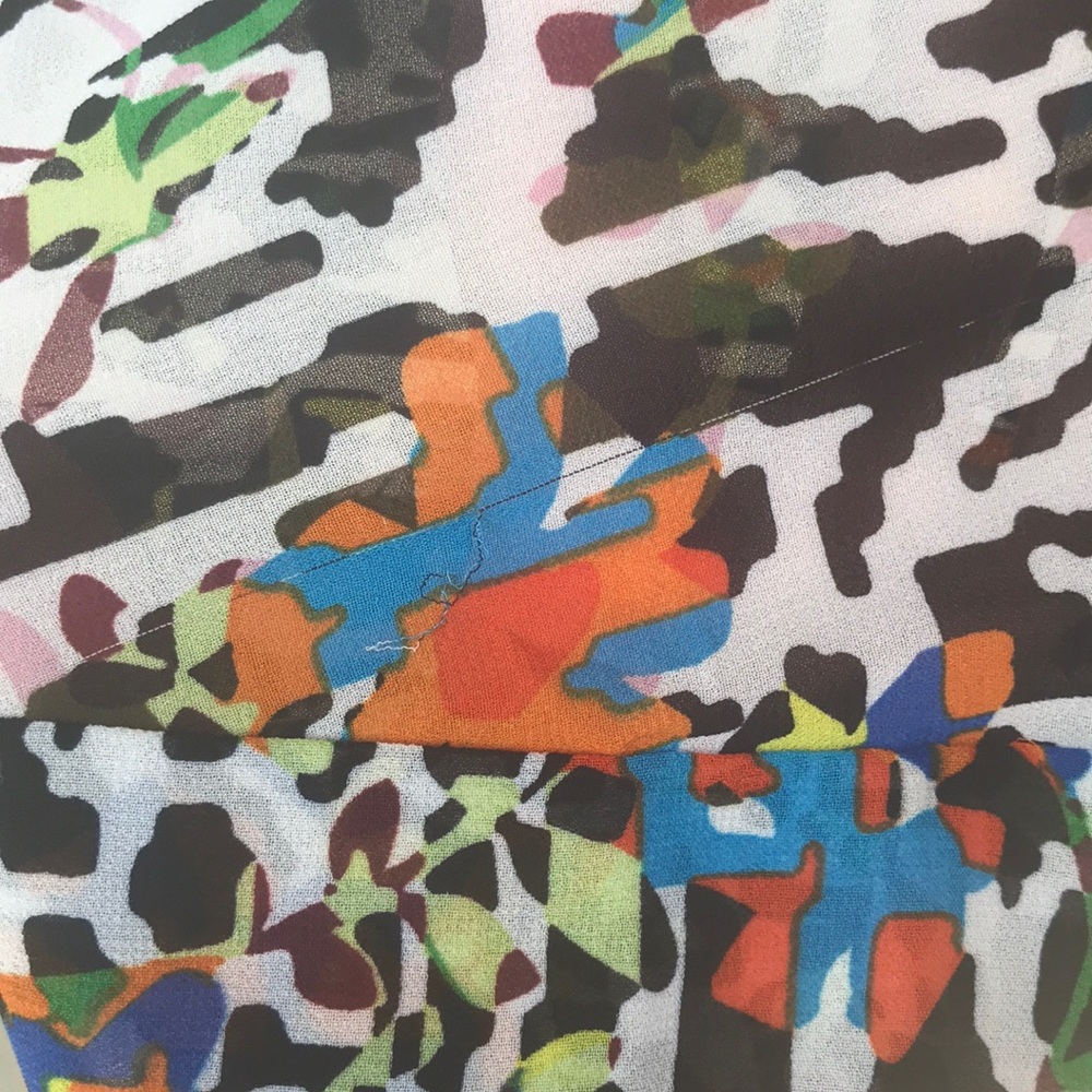 ⭐️Jade Multicolored Tunic Top Large - Picture 6 of 8